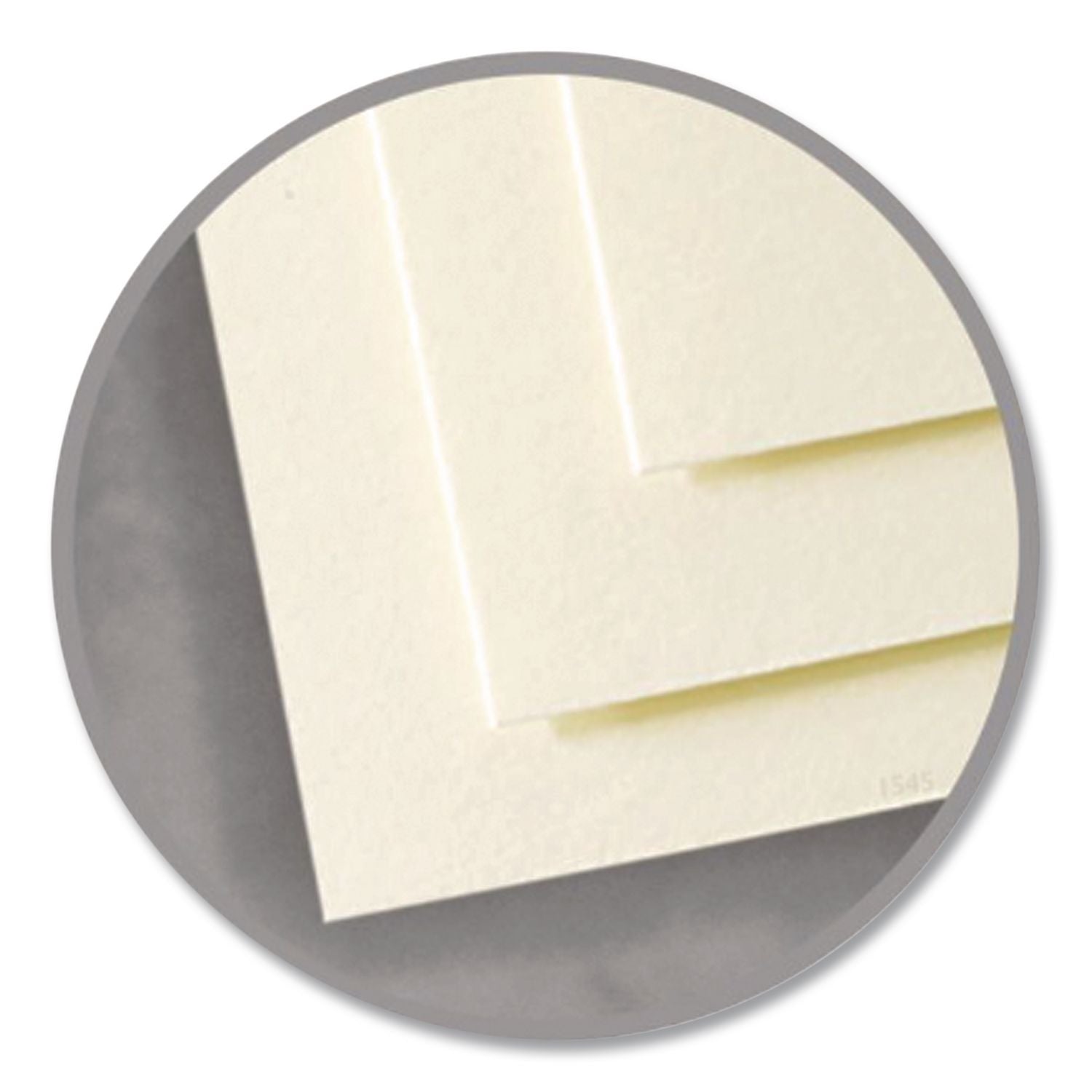 100% Cotton Resume Paper, 24 lb Bond Weight, 8.5 x 11, Ivory, 100/Pack