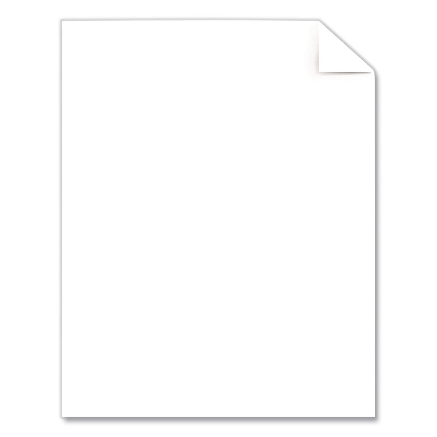 100% Cotton Resume Paper, 95 Bright, 32 lb Bond Weight, 8.5 x 11, White, 100/Pack