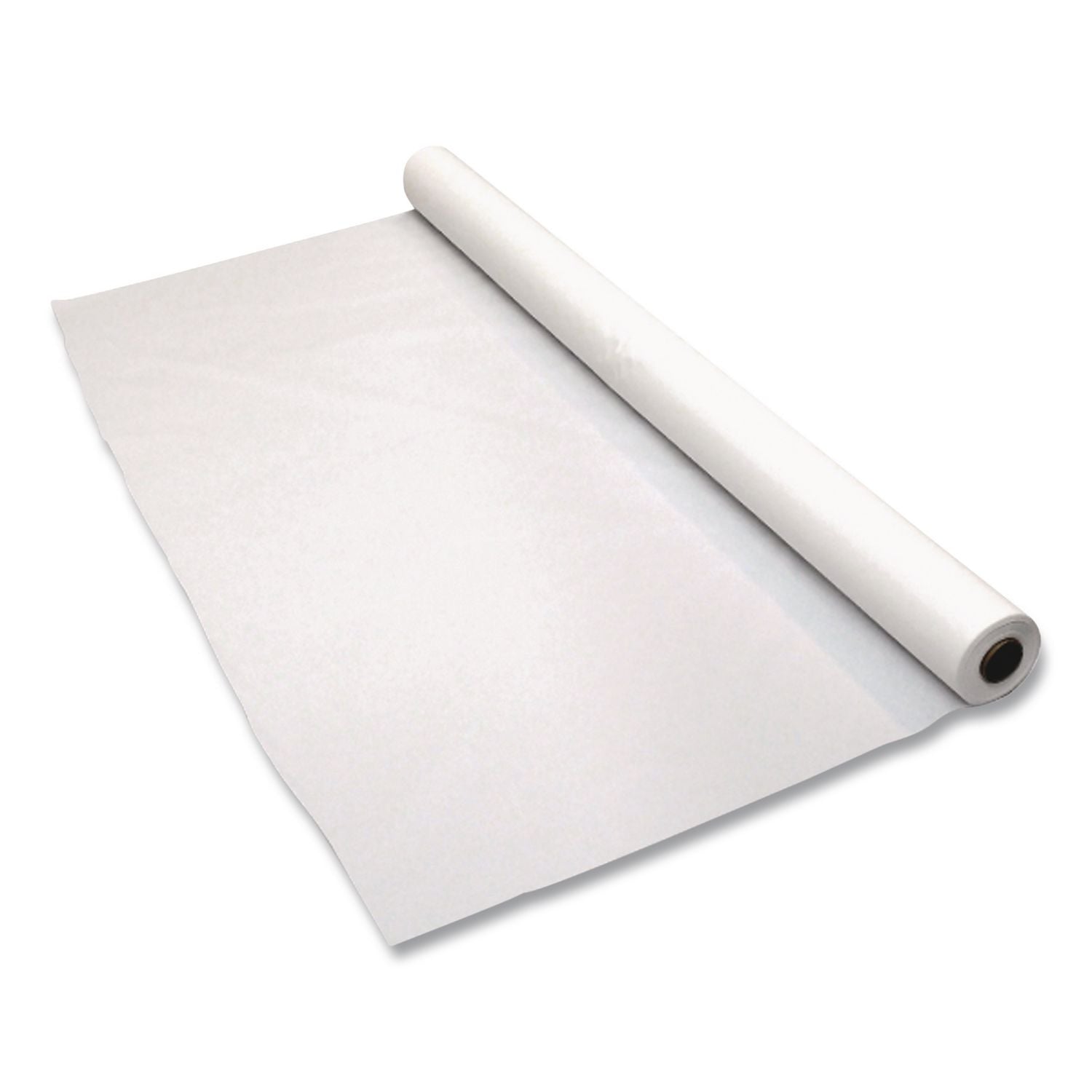 Table Set Plastic Banquet Roll, Table Cover, 40" x 100 ft, White