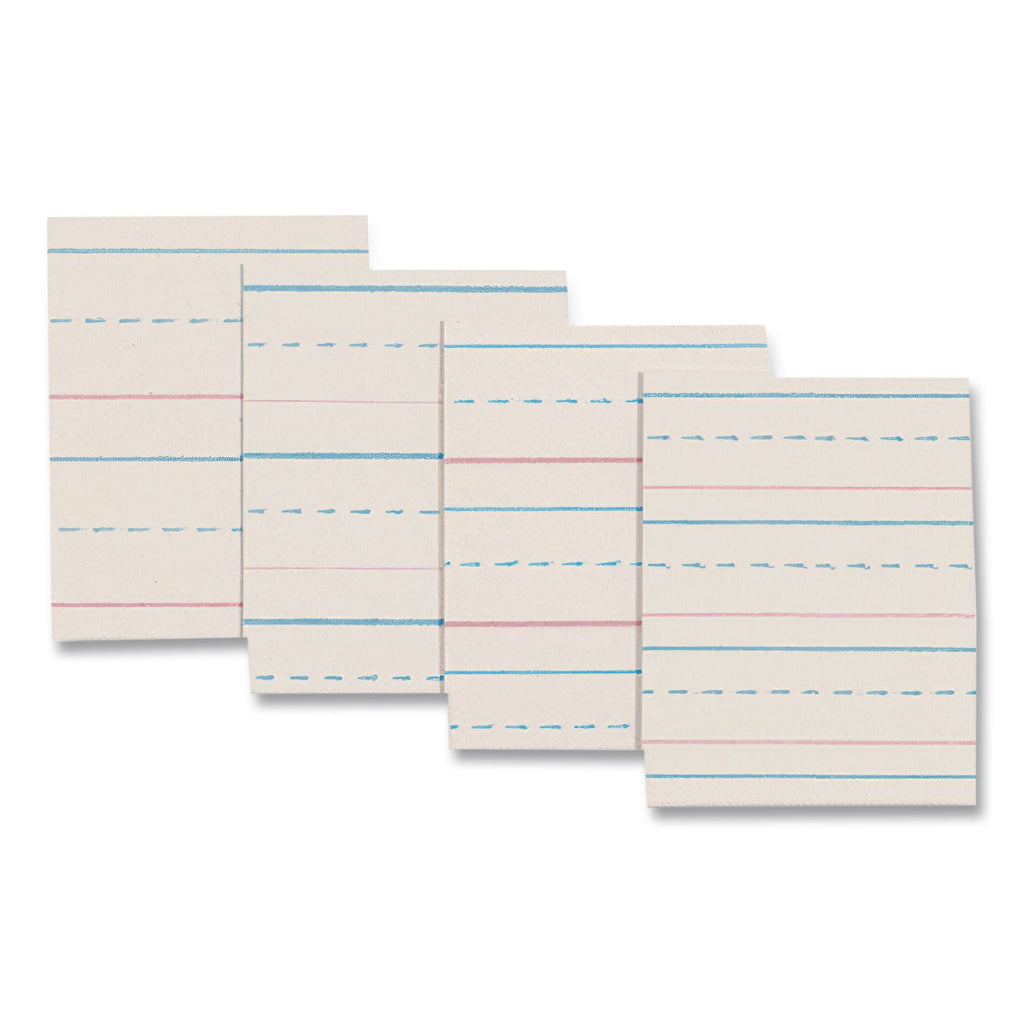 Multi-Program Handwriting Paper, 30 lb Bond Weight, 1/2" Long Rule, Two-Sided, 8 x 10.5, 500/Pack