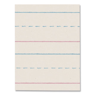 Multi-Program Picture Story Paper, 30 lb Bond Weight, 5/8" Long Rule, Two-Sided, 12 x 18, 250/Pack