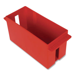 Extra-Capacity Coin Tray, Quarters, 1 Compartment, 11.5 x 3.38 x 3.38, Plastic, Orange