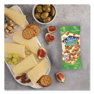 Whole Natural Almonds, 4 oz Bag, 12 Bags/Box