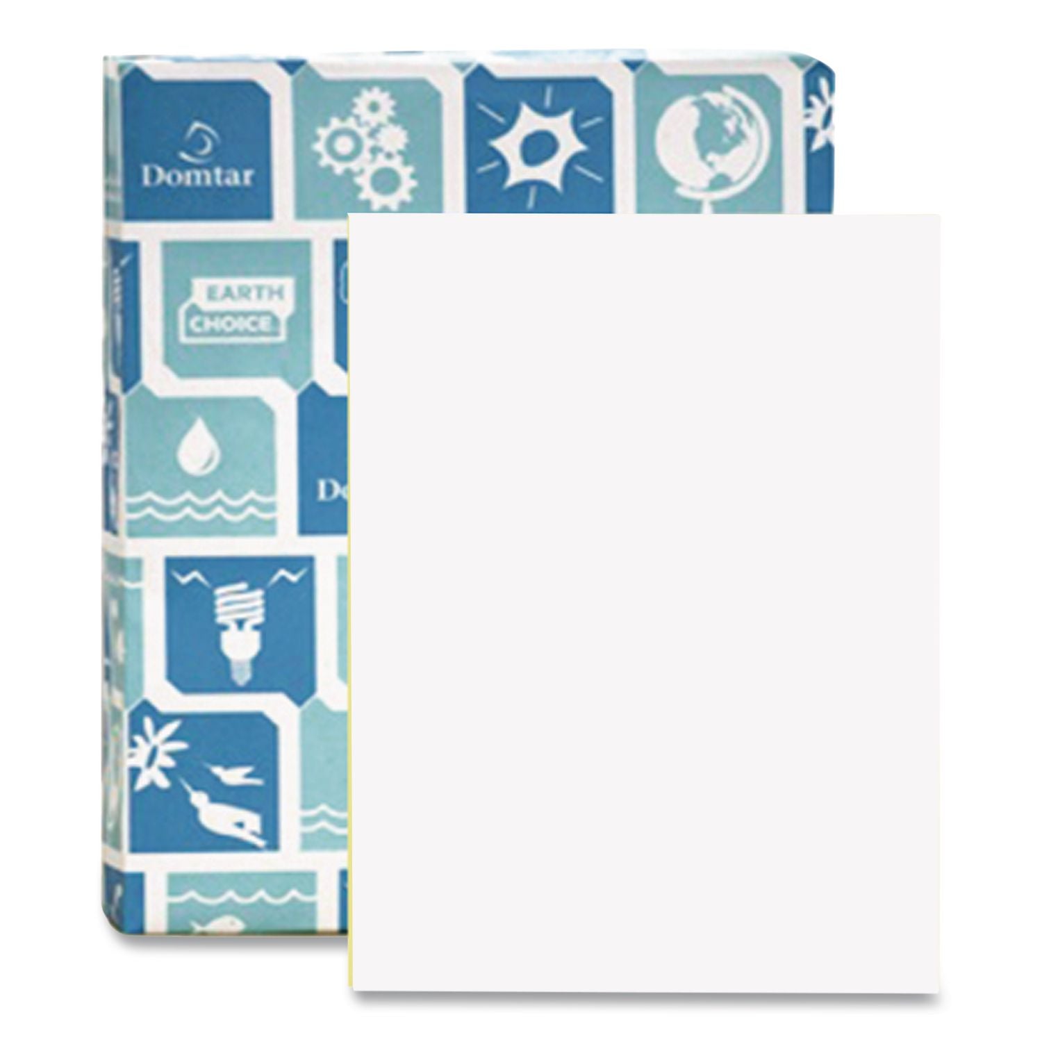 EarthChoice Cover Stock, Index, 96 Bright, 110 lb Index Weight, 8.5 x 11, Bright White, 250/Pack