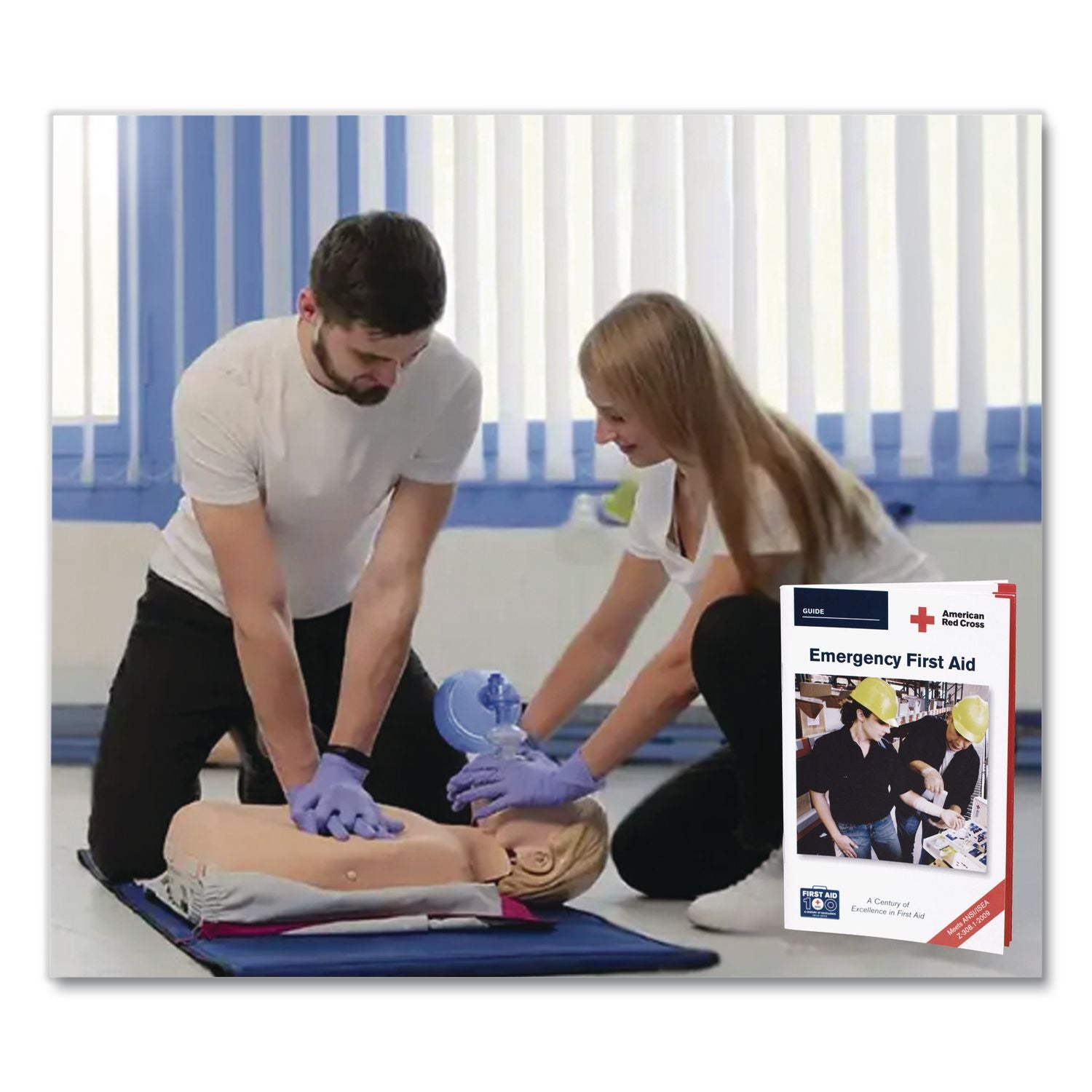 American Red Cross Emergency First Aid Guide, 48 Pages
