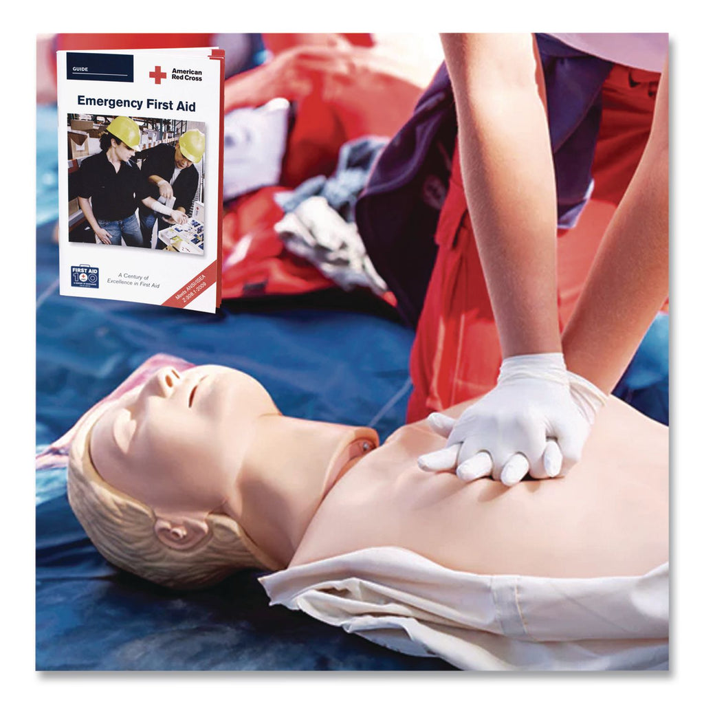 American Red Cross Emergency First Aid Guide, 48 Pages