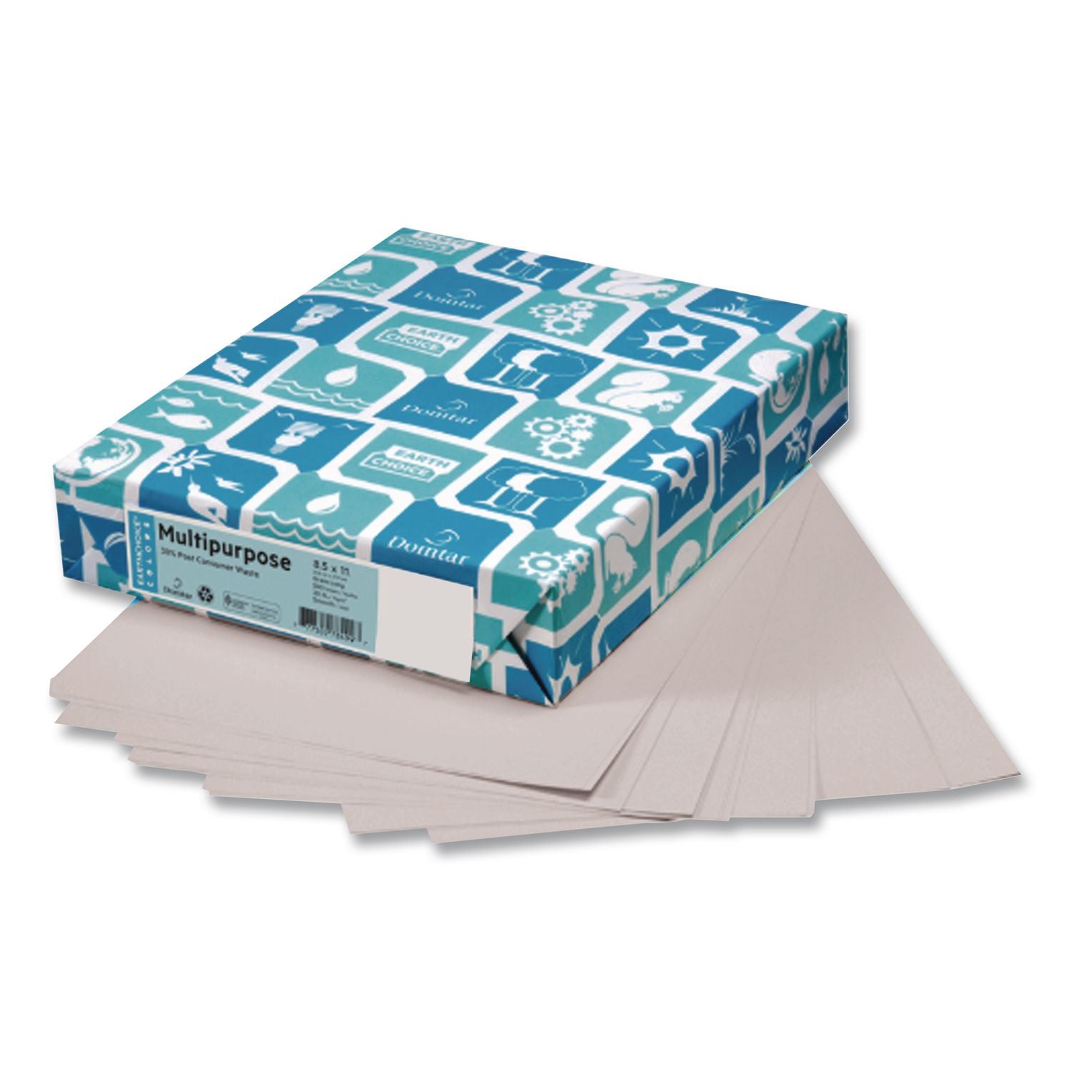 Cover Stock, 67 lb Bristol Weight, 8.5 x 11, Gray, 250/Pack