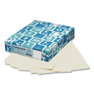 Card Stock, 110 lb Cover Weight, 8.5 x 11, Ivory, 250/Pack