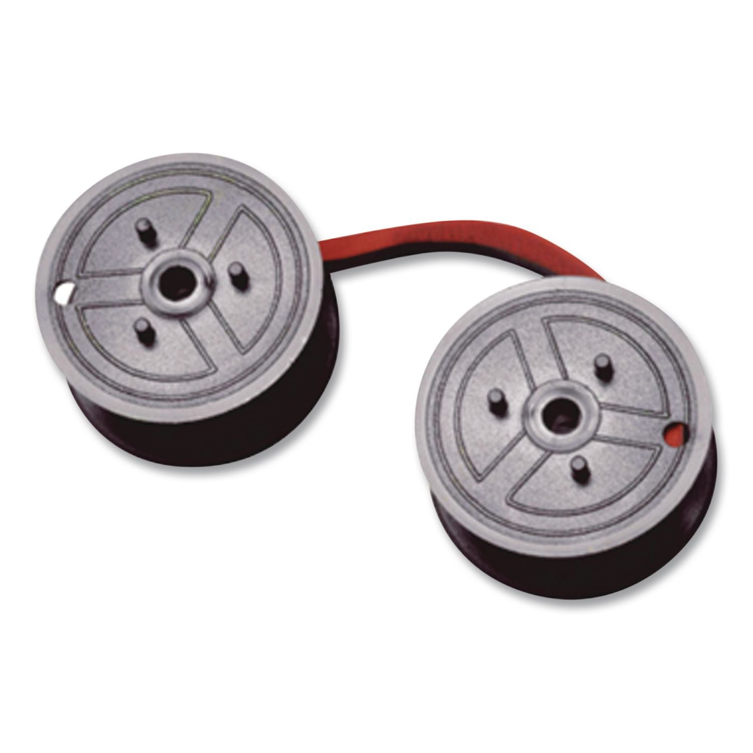 R3027-2 Calculator Ribbon, Black/Red, 2/Pack