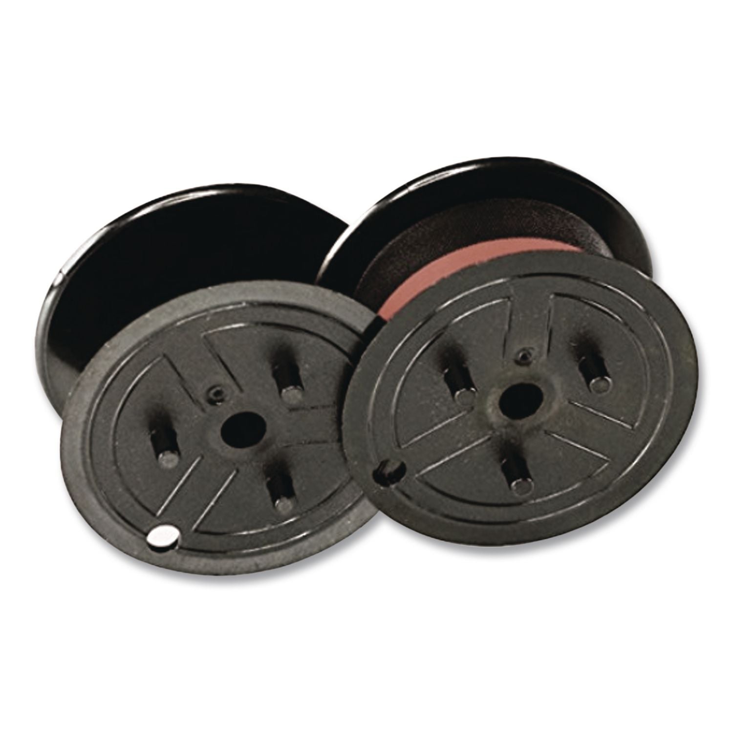 R3027-2 Calculator Ribbon, Black/Red, 2/Pack