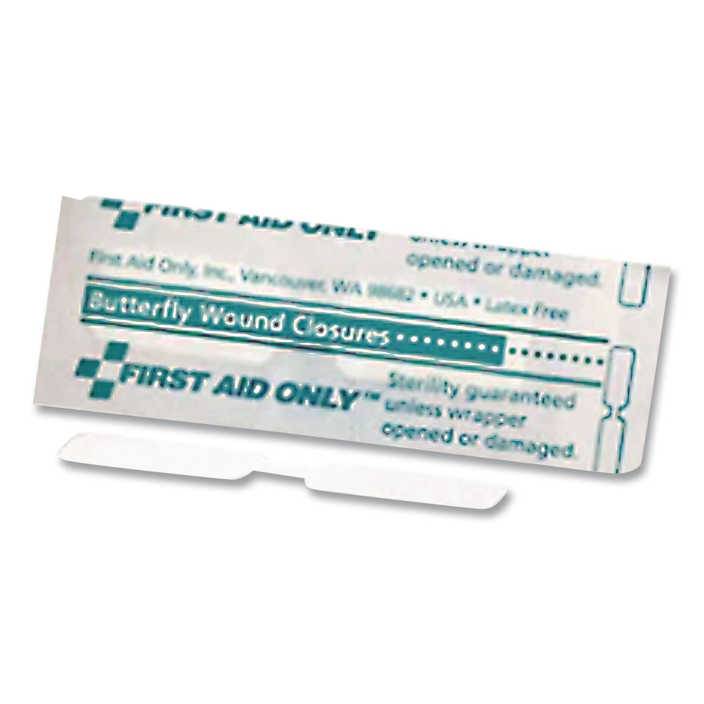 Butterfly Wound Closures, 0.38 x 1.75, 100/Box