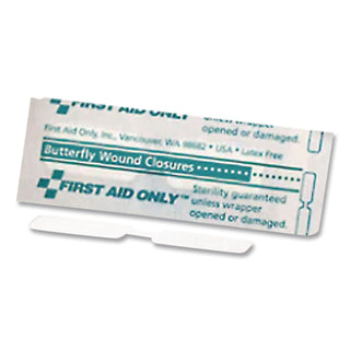 Butterfly Wound Closures, 0.38 x 1.75, 100/Box
