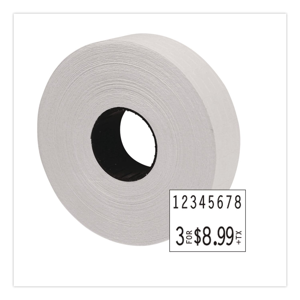 Two-Line Pricemarker Labels, White, 1,750 Labels/Roll, 2 Rolls/Pack
