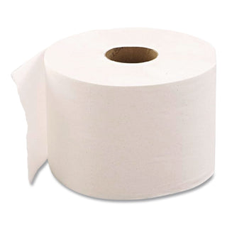 Heavenly Choice 1-Ply Jumbo Bathroom Tissue, Septic Safe, White, 3.4" x 2,000 ft, 12/Carton