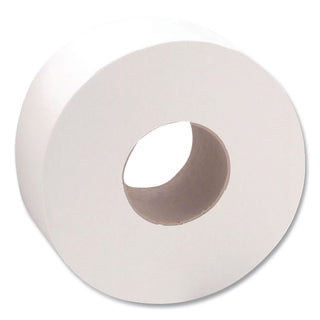 Heavenly Soft Double Layer Jumbo Toilet Tissue, Septic Safe, 1-Ply, White, 1,000 ft, 8 Rolls/Carton