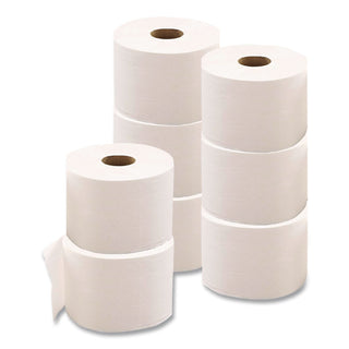 Heavenly Soft Double Layer Jumbo Toilet Tissue, Septic Safe, 1-Ply, White, 1,000 ft, 8 Rolls/Carton
