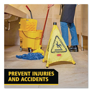 Rubbermaid Multi-Lingual Caution Safety Cone, Sold as 1 Each