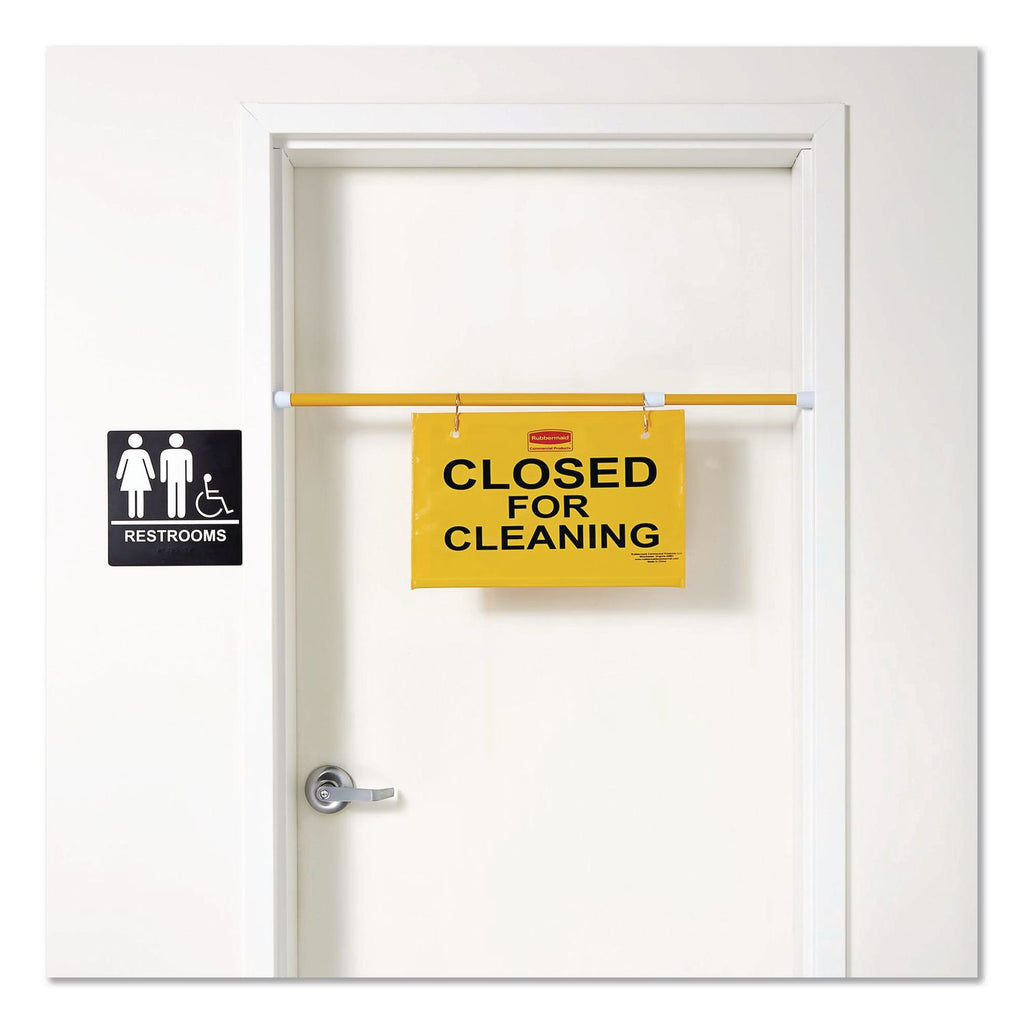 Site Safety Hanging Sign, 50 x 1 x 13, Yellow