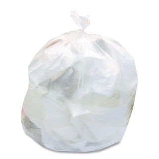 High-Density Waste Can Liners, 16 gal, 12 mic, 24 x 33, Natural, 500/Carton