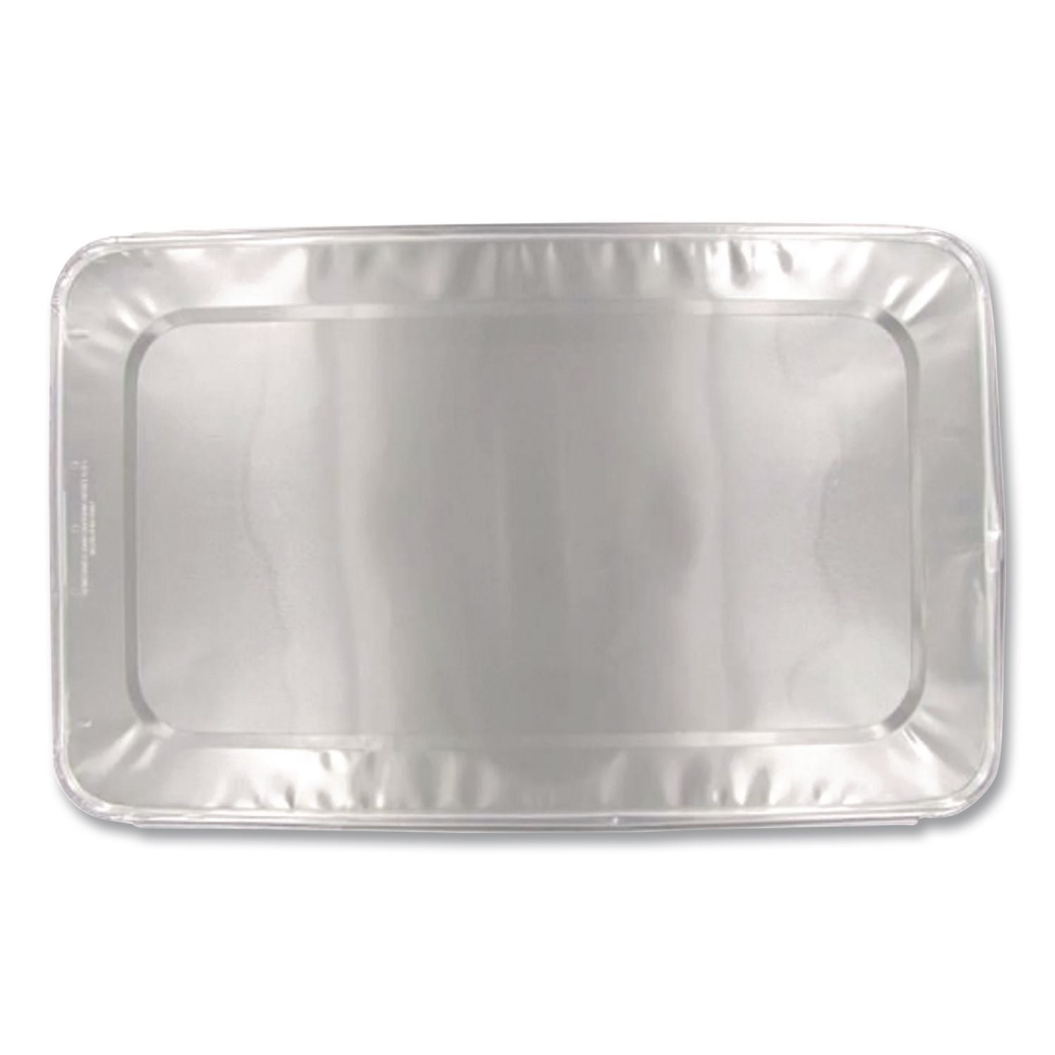 Steam Pan Foil Lids, Fits Full-Size Pan, 12.88 x 20.81, 50/Carton