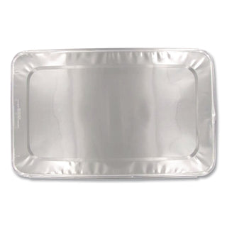 Steam Pan Foil Lids, Fits Full-Size Pan, 12.88 x 20.81, 50/Carton