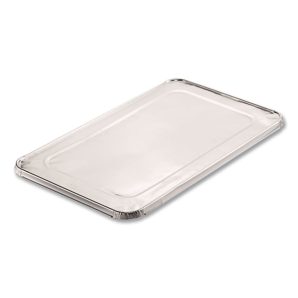 Steam Pan Foil Lids, Fits Full-Size Pan, 12.88 x 20.81, 50/Carton