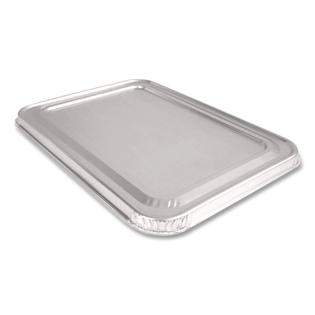 Steam Pan Foil Lids, Fits Full-Size Pan, 12.88 x 20.81, 50/Carton