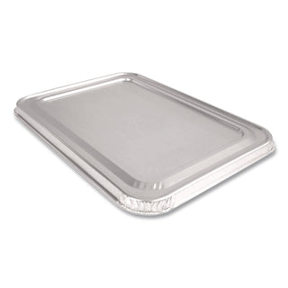 Steam Pan Foil Lids, Fits Full-Size Pan, 12.88 x 20.81, 50/Carton