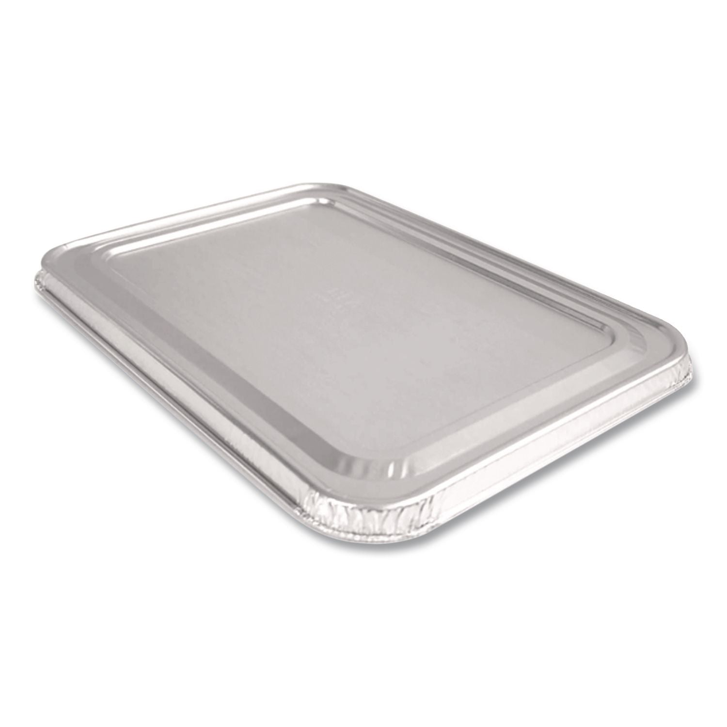 Steam Pan Foil Lids, Fits Full-Size Pan, 12.88 x 20.81, 50/Carton