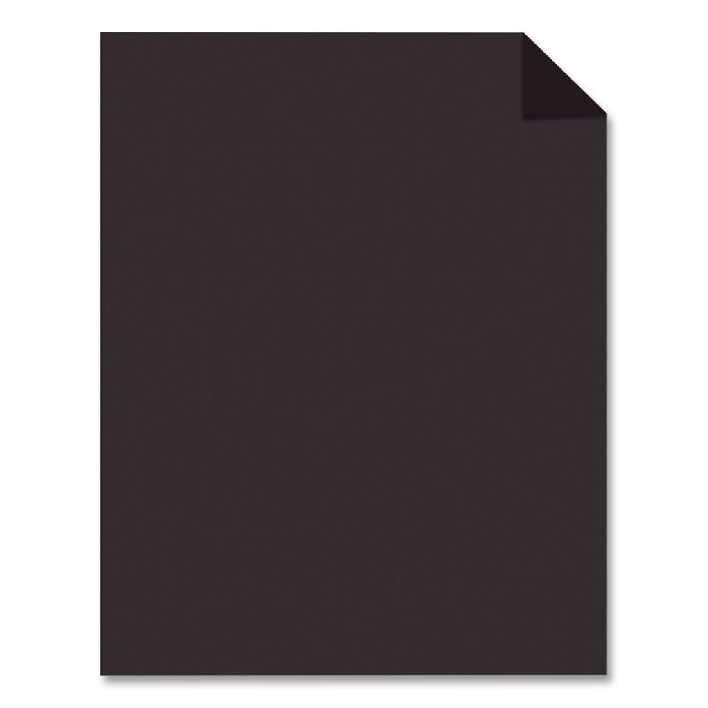 Creative Collection Premium Cardstock, 65 lb Cover Weight, 8.5 x 11, Black, 50/Pack