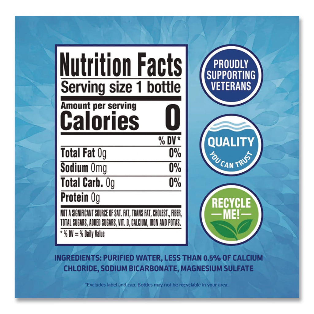 Pure Life Purified Water, 101.4 oz Bottle, 6/Pack