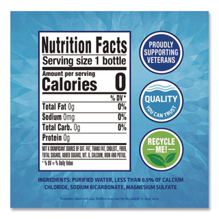 Pure Life Purified Water, 101.4 oz Bottle, 6/Pack