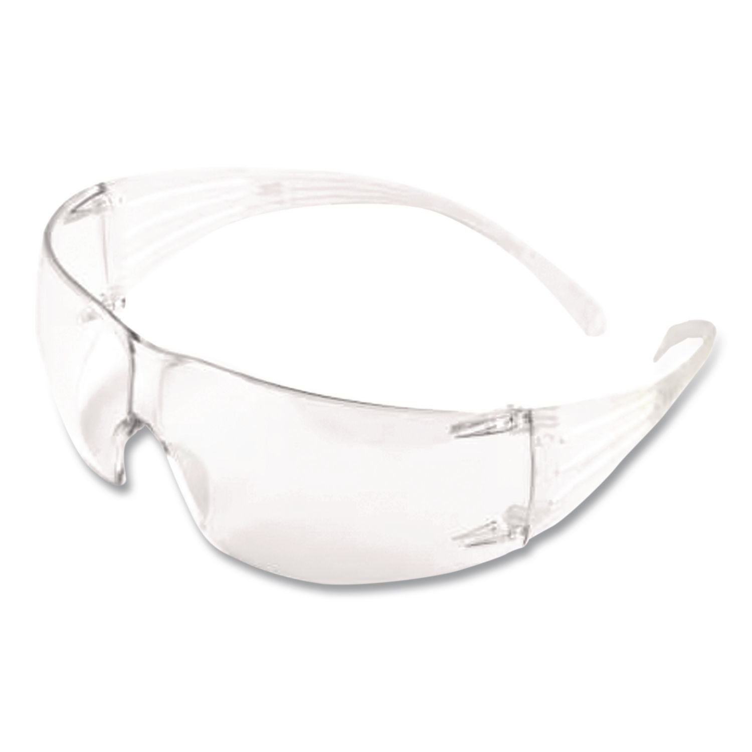 SecureFit Protective Eyewear, 400 Series, Blue/Gray Plastic Frame, Clear Polycarbonate Lens