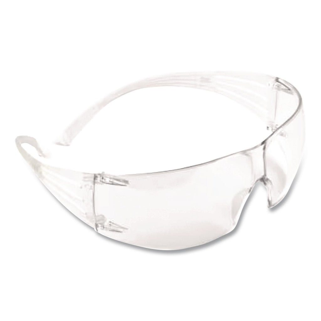 SecureFit Protective Eyewear, 400 Series, Blue/Gray Plastic Frame, Clear Polycarbonate Lens