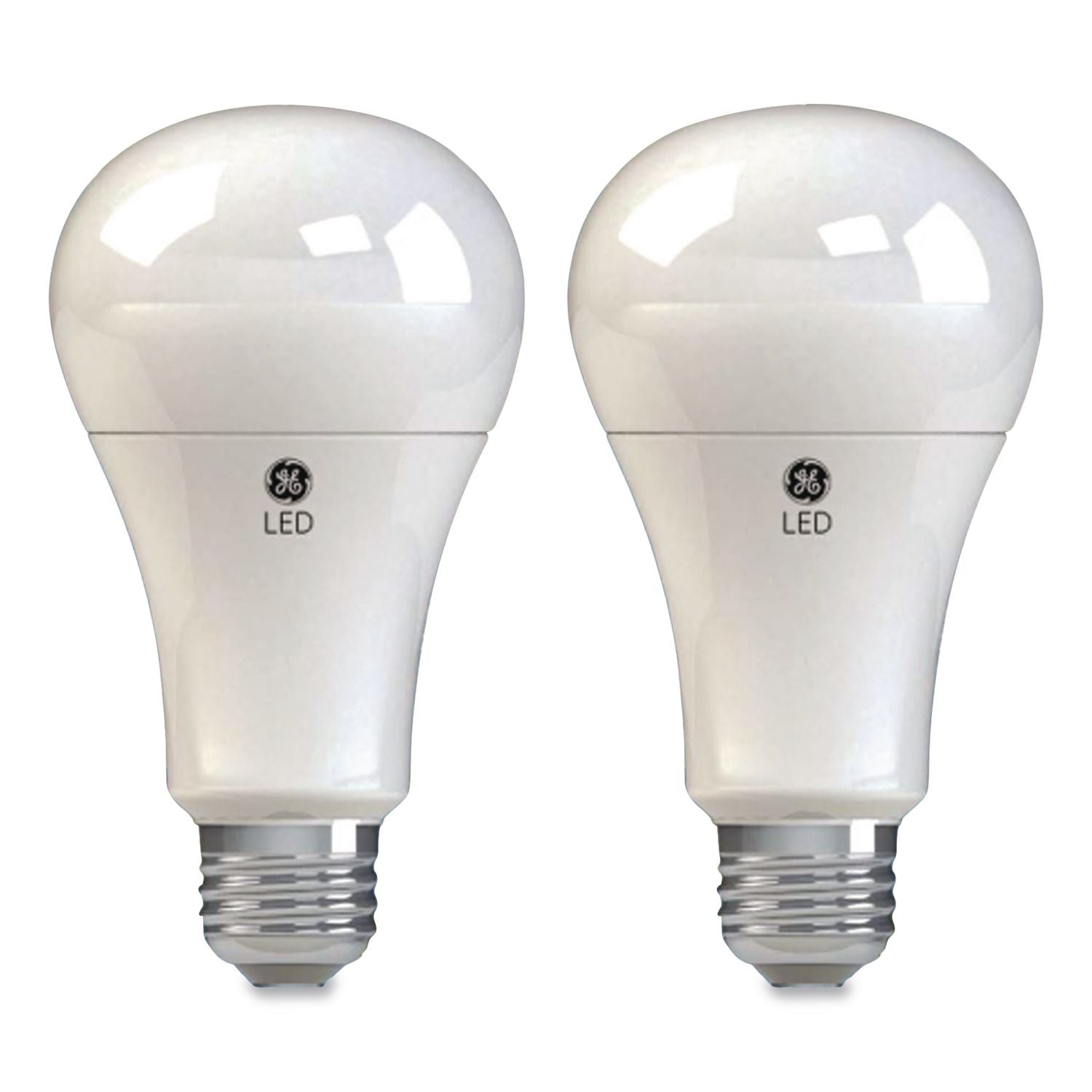 75W LED Bulbs, A19, 12 W, Daylight, 2/Pack