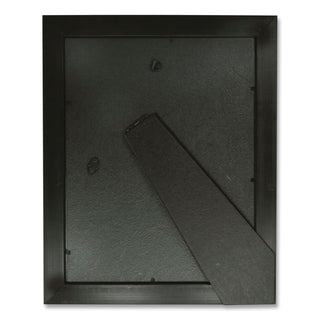Deluxe Document and Photo Frame, Molded Styrene/Plastic, 8.5 x 11 Insert, Gold/Black