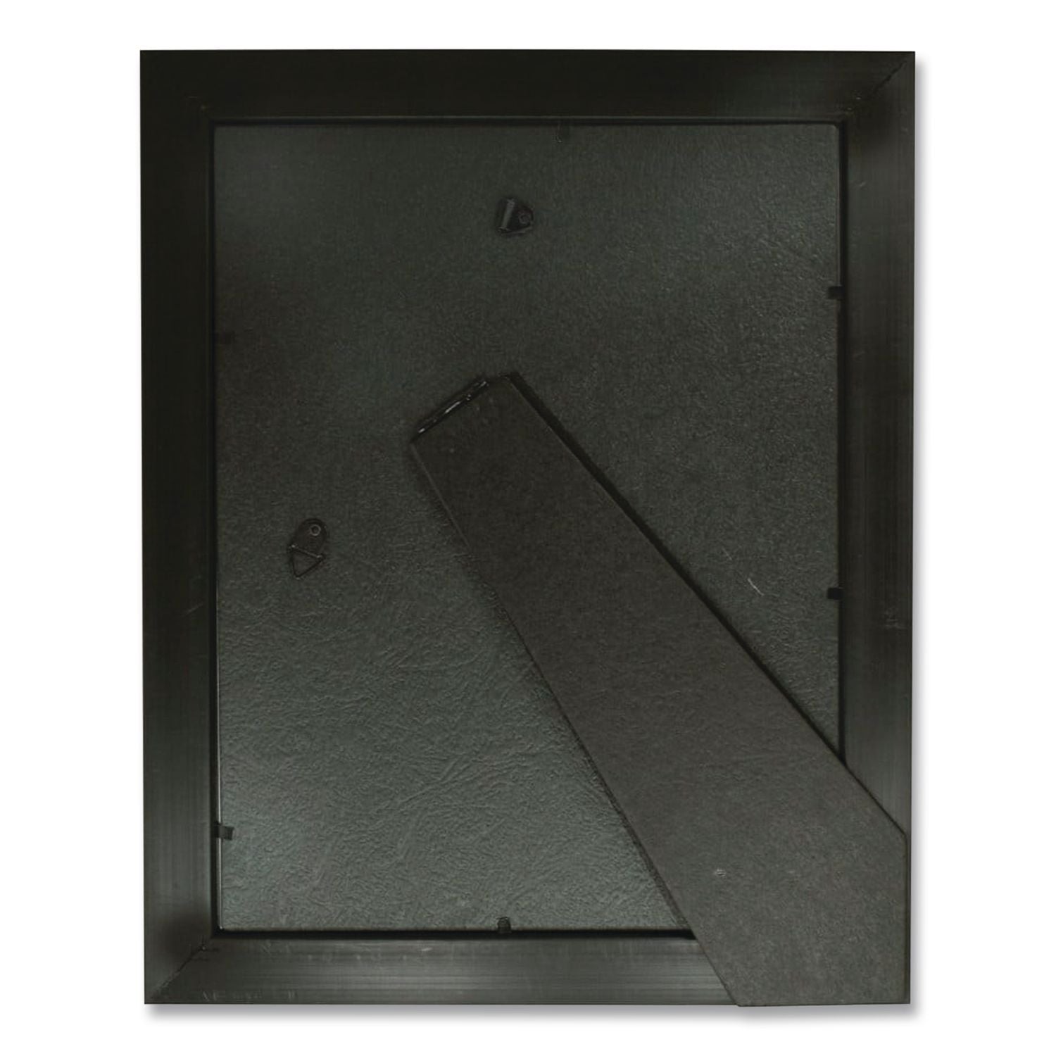 Deluxe Document and Photo Frame, Molded Styrene/Plastic, 8.5 x 11 Insert, Gold/Black