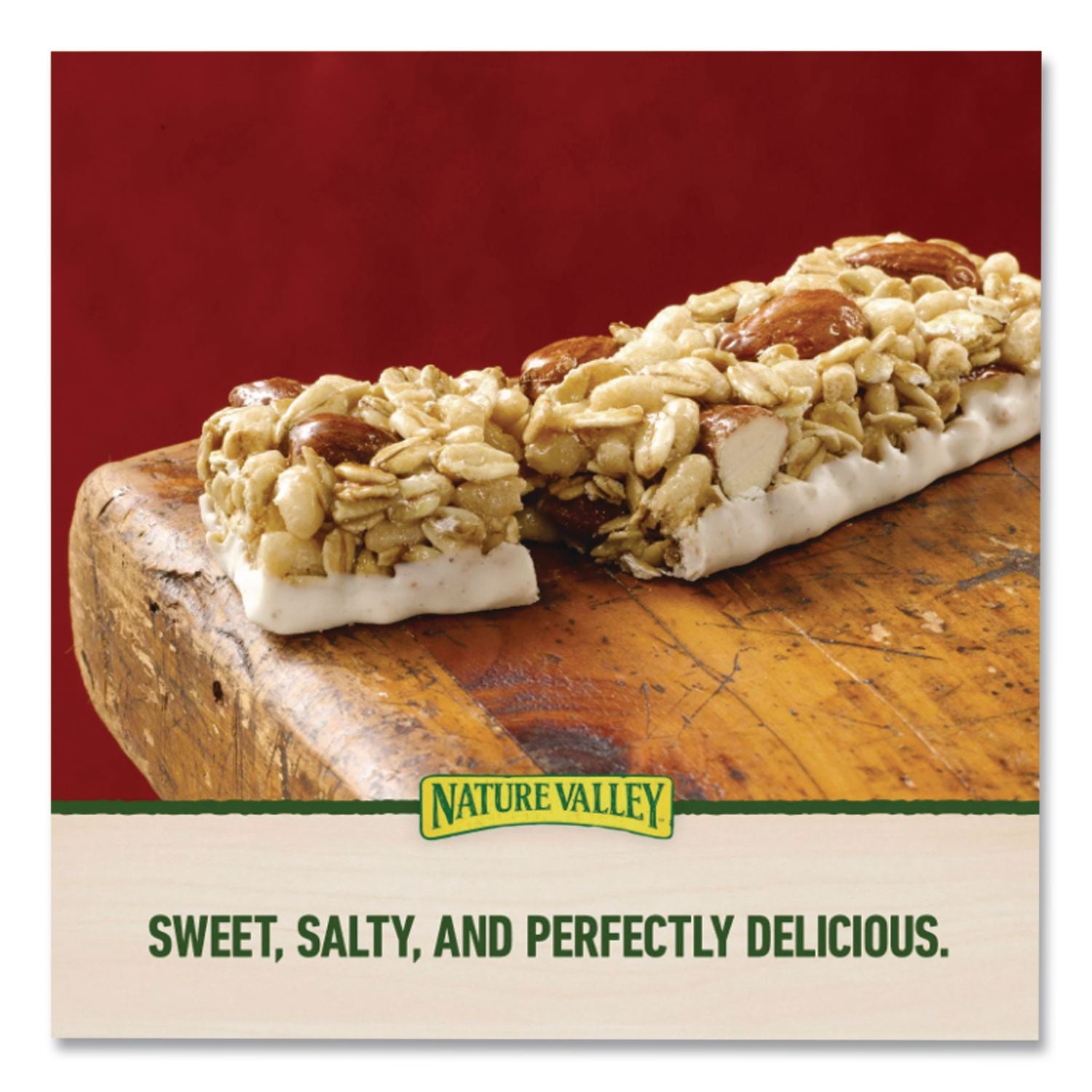 Granola Bars, Sweet and Salty Almond, 1.2 oz Pouch, 36/Box