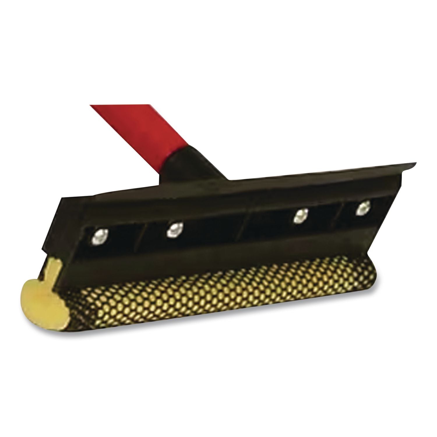 Auto Window Squeegee, 8" Wide Blade, Heavy-Duty Mesh Sponge Head, 20" Handle