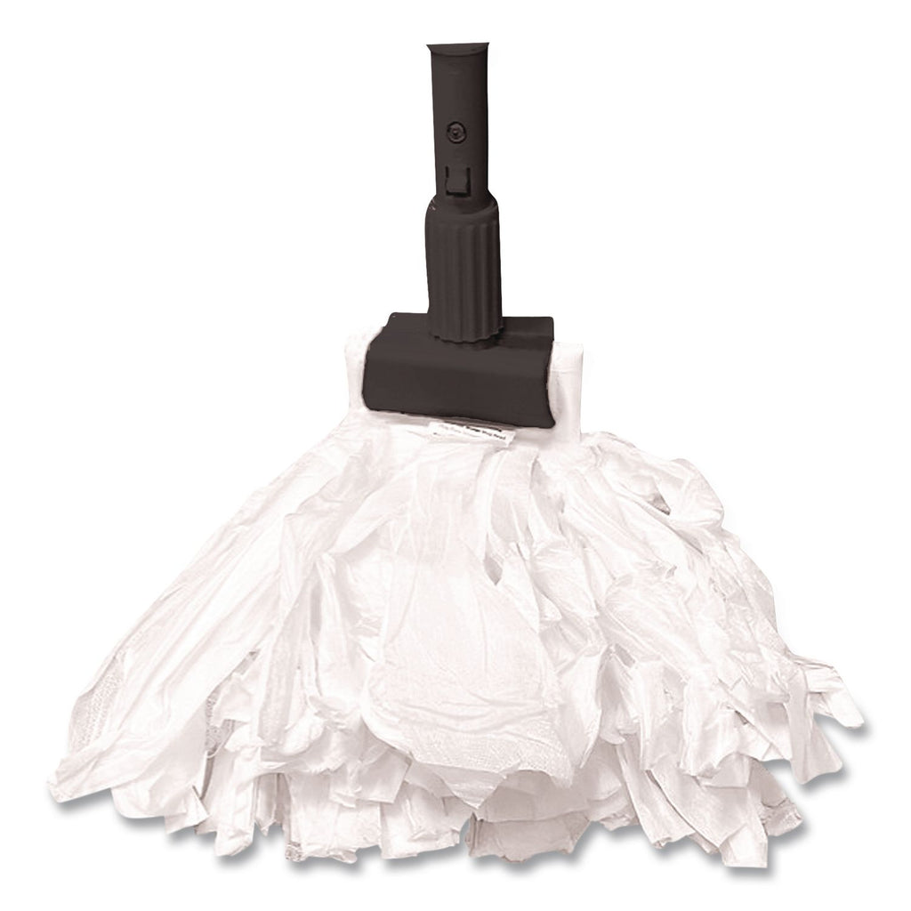 Edge Non-Woven Wet Mop Head, Rayon, #24, White