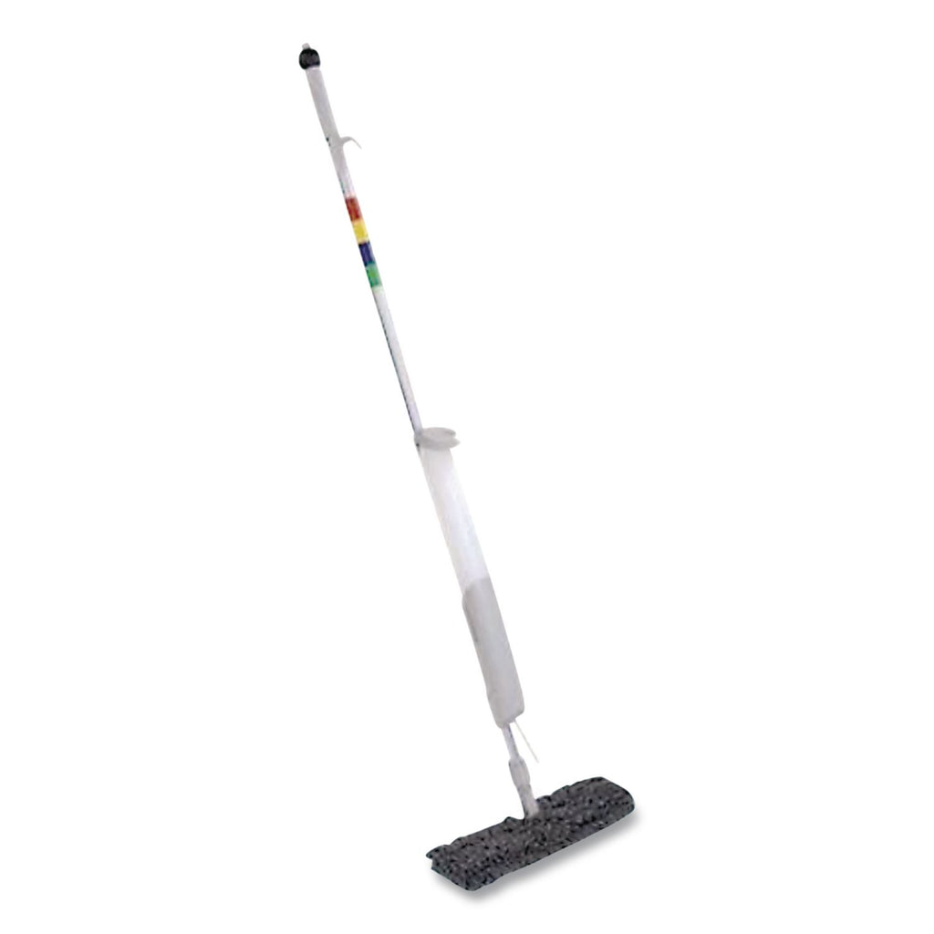 O'Dell Advantage+ Bucketless Mop, 16" Frame, White/Silver Handle