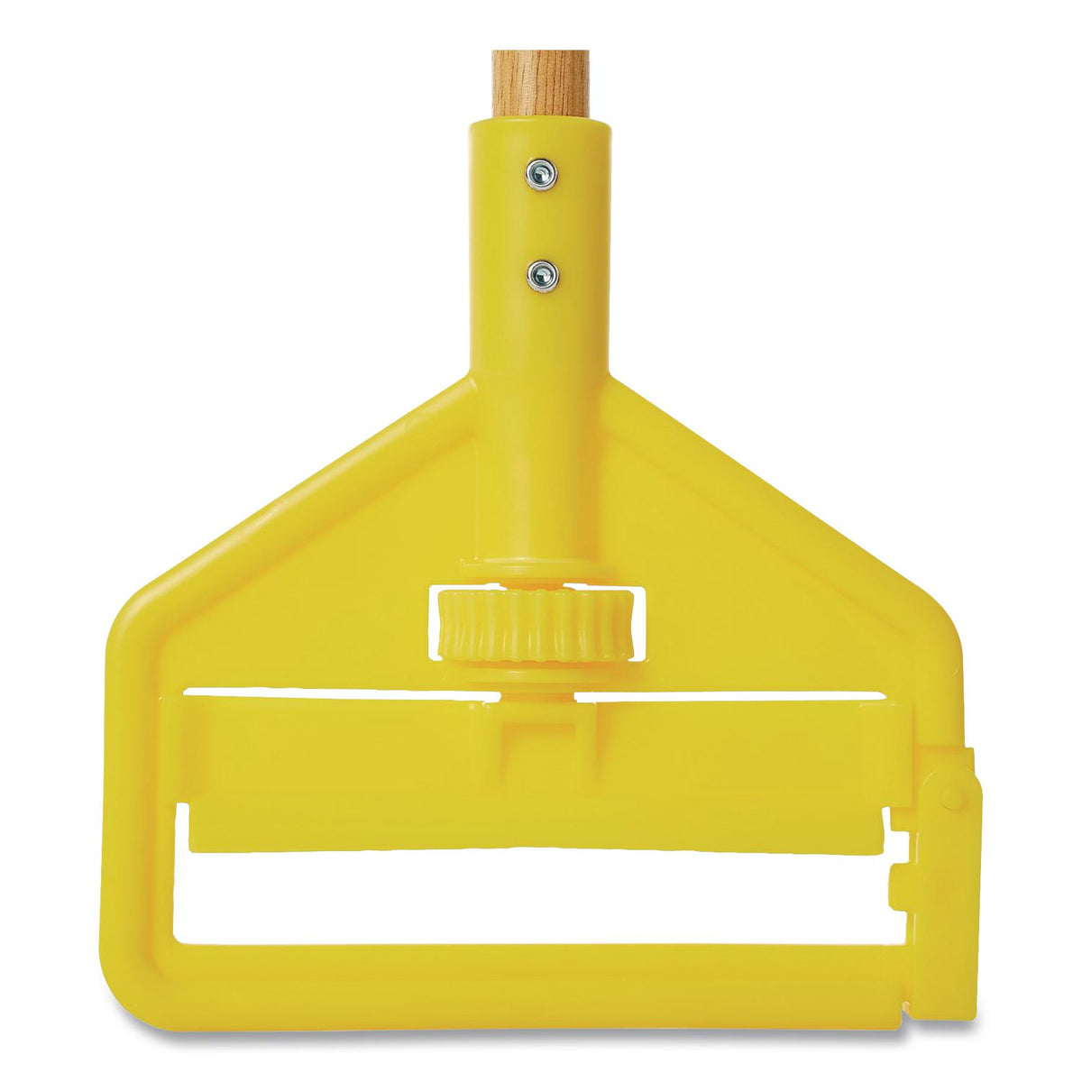 Invader Side-Gate Wood Wet-Mop Handle, 1" dia x 60", Natural, 12/Carton