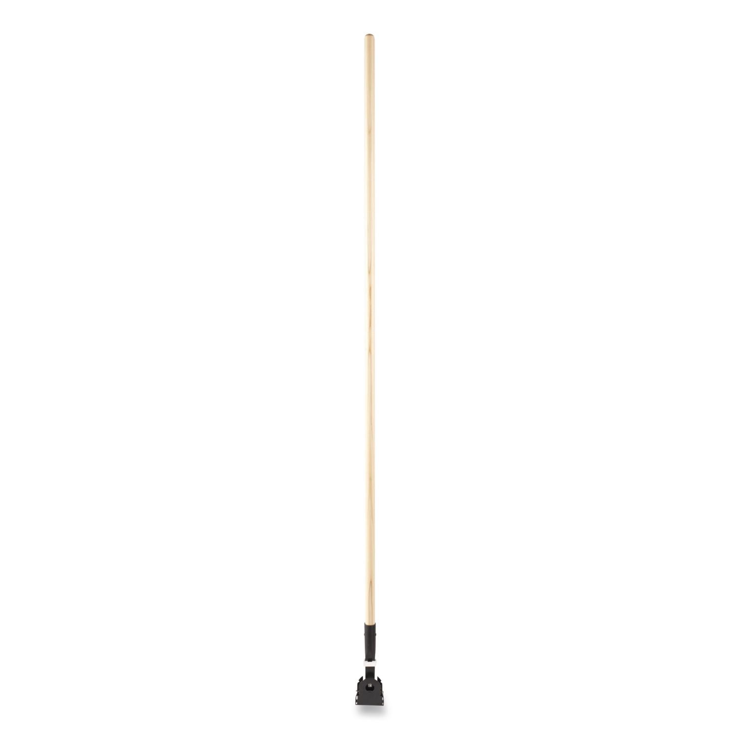 Rubbermaid M116 Snap-On Dust Mop Handle, Hardwood, Sold as 1 Each