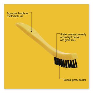 Rubbermaid Commercial Tile / Grout Cleaning Brush, Sold as 1 Each