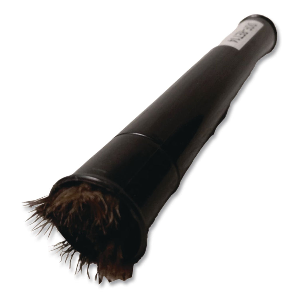 Pop Top Feather Duster, Ostrich, 9" to 14" Handle, Black
