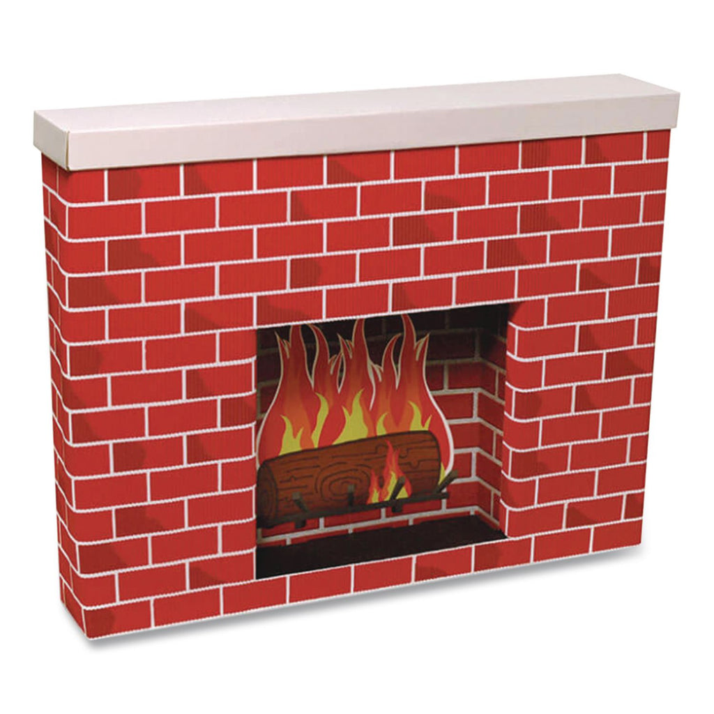 Corobuff Corrugated Paper Roll, 48" x 25 ft, Holiday Brick