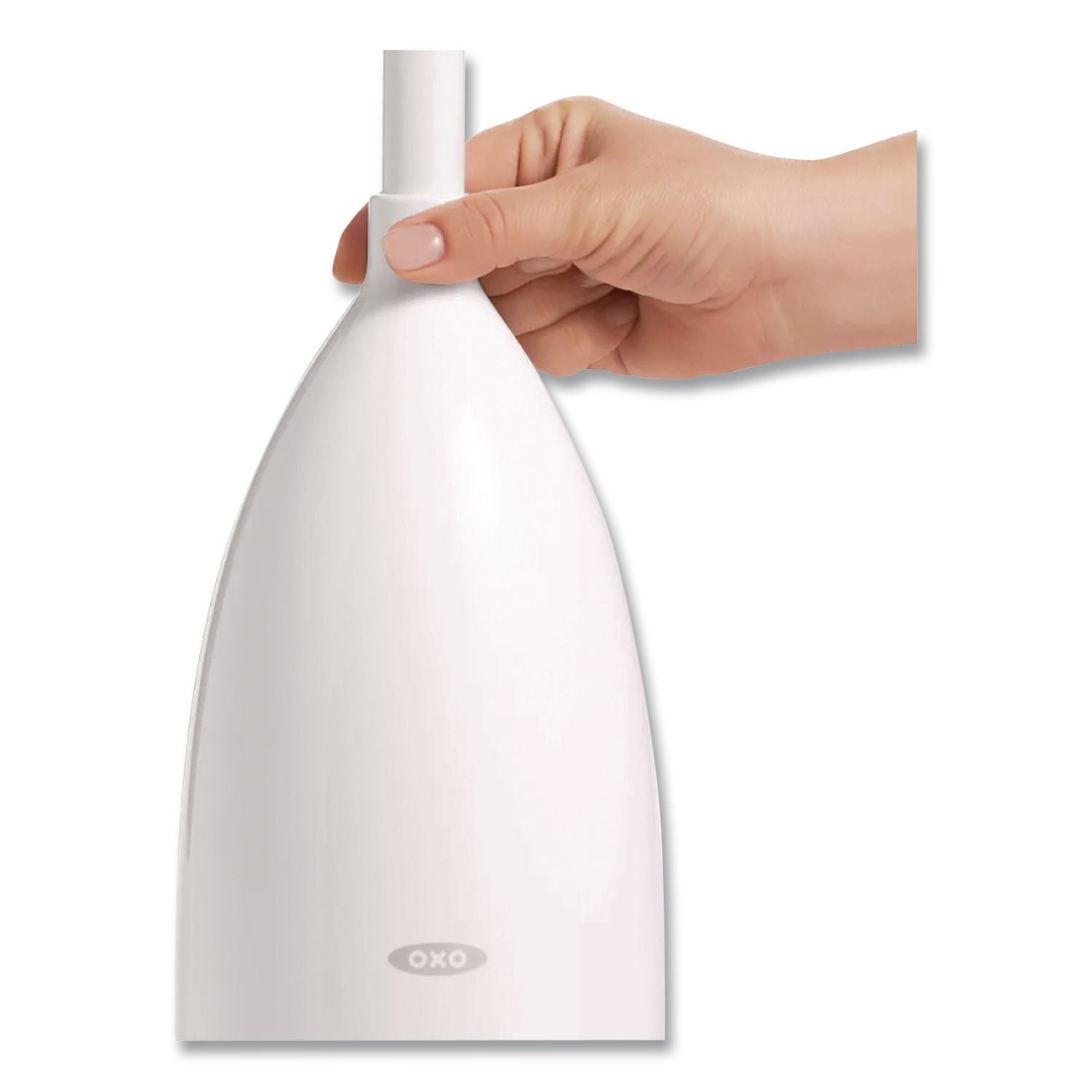 Good Grips Nylon Toilet Brush with Canister, White