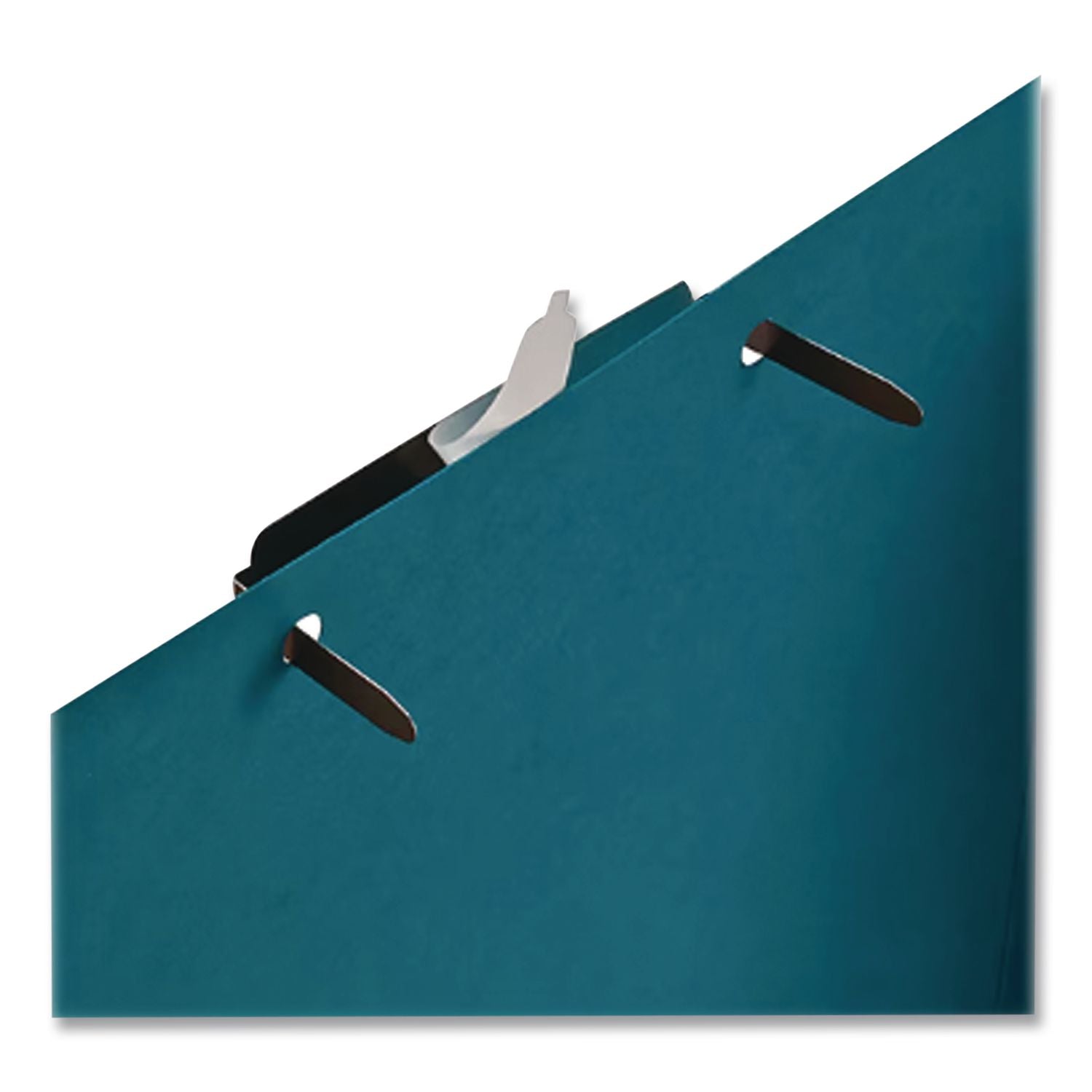 Self-Adhesive Two-Prong Folder Fastener Bases, 2" Capacity, 2.75" Center to Center, Brown, 100/Box