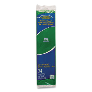 Spectra Art Tissue, 23 lb Tissue Weight, 20 x 30, Emerald Green, 24/Pack