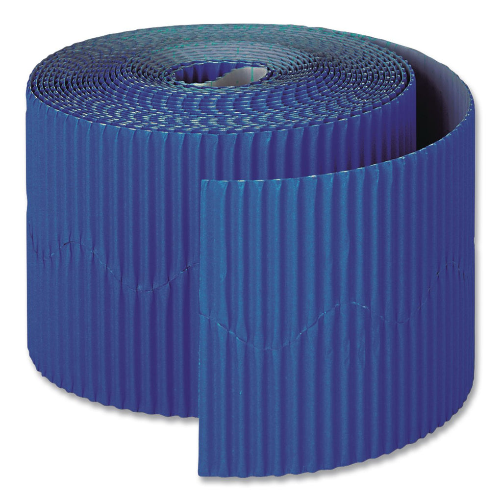 Bordette Decorative Border, 2.25" x 50 ft Roll, Rich Blue